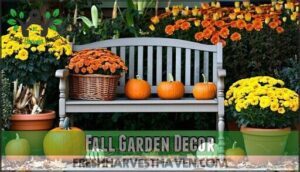 fall garden decor