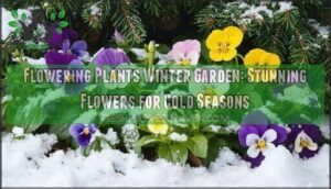 flowering plants winter garden