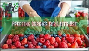 freezing berries for later use