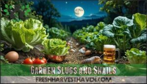 garden slugs and snails