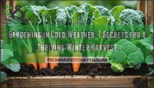 gardening in cold weather