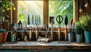 gardening tool maintenance