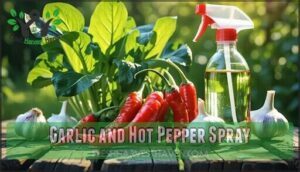 garlic and hot pepper spray