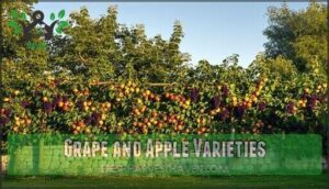grape and apple varieties