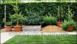 grouping plants by water needs