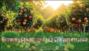 growing conditions and considerations