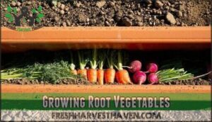 growing root vegetables