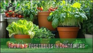 growing vegetables in containers