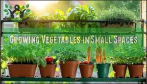 growing vegetables in small spaces