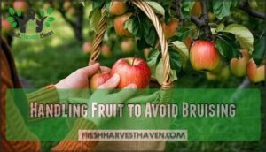 handling fruit to avoid bruising
