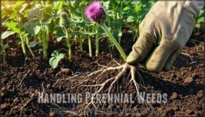 handling perennial weeds