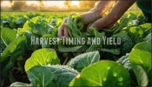 harvest timing and yield