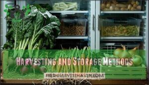 harvesting and storage methods