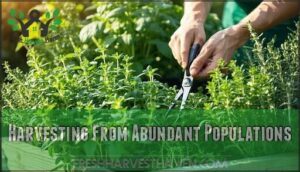 harvesting from abundant populations