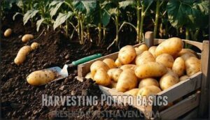 harvesting potato basics