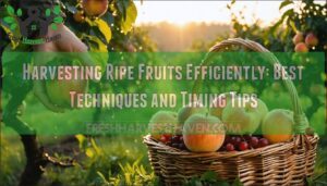 harvesting ripe fruits efficiently