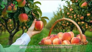 harvesting techniques for common fruits