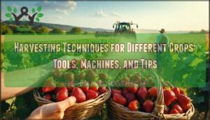 harvesting techniques for different crops