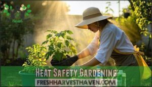 heat safety gardening