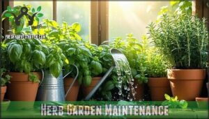 herb garden maintenance