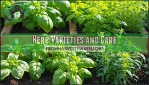 herb varieties and care