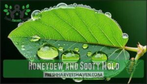 honeydew and sooty mold