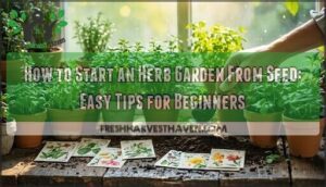 how to start an herb garden from seed