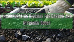 incorporating biochar for carbon and nitrogen boost