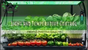 light and temperature control