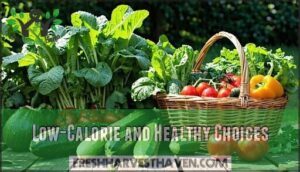 low-calorie and healthy choices
