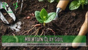 maintain clay soil