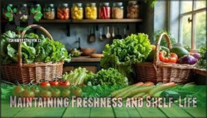 maintaining freshness and shelf-life