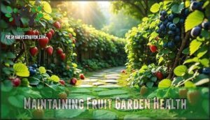 maintaining fruit garden health