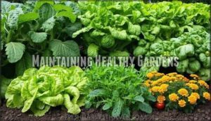 maintaining healthy gardens