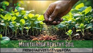 maintaining healthy soil