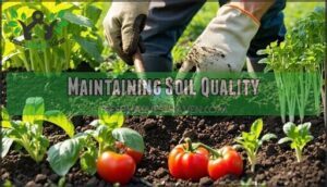 maintaining soil quality