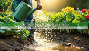 maintaining your organic spring garden