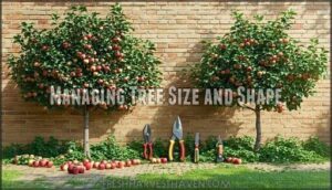 managing tree size and shape