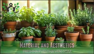 material and aesthetics