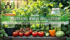 measuring water application