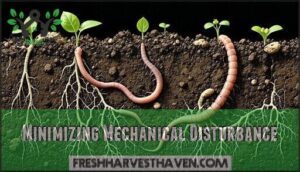 minimizing mechanical disturbance