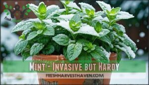 mint - invasive but hardy