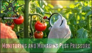 monitoring and managing pest pressure