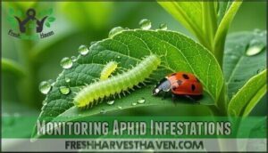 monitoring aphid infestations