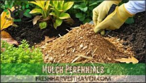 mulch perennials