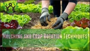 mulching and crop rotation techniques