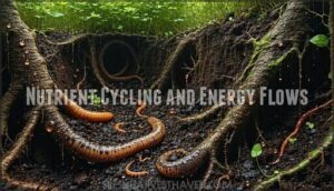 nutrient cycling and energy flows