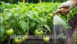 organic fungicides like copper