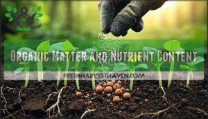 organic matter and nutrient content