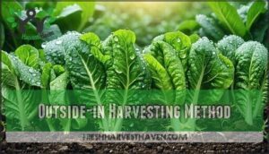 outside-in harvesting method